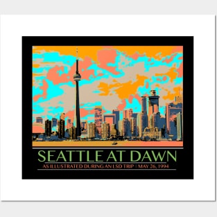 Seattle At Dawn? Posters and Art